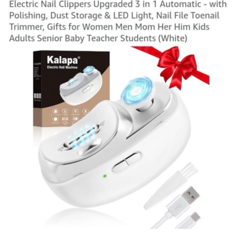 Type-C Rechargeable Nail Clippers